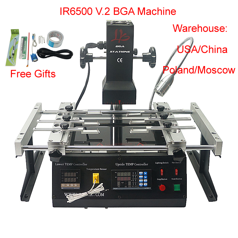 Infrared Bga Rework Station - สถานีบัดกรี 2 โซน IR6500 V.2 Pro