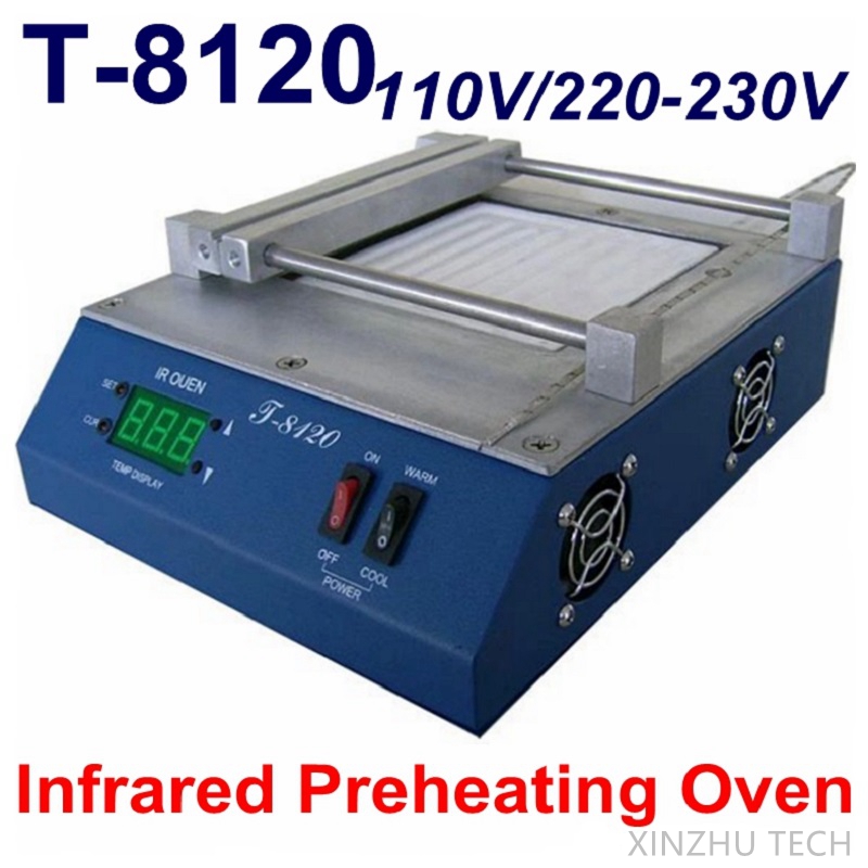 Infrared Bga Rework Station - PUHUI T-8120 Preheater IR อุ่นเตาอบ BGA