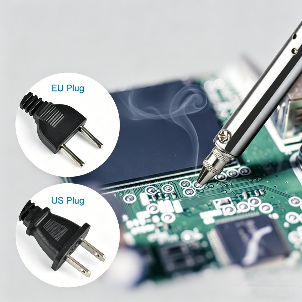 เครื่องบัดกรีไฟฟ้า AC 220V กำล - Desoldering Pump Electric Vacuum Station บทวิจารณ์และราคา