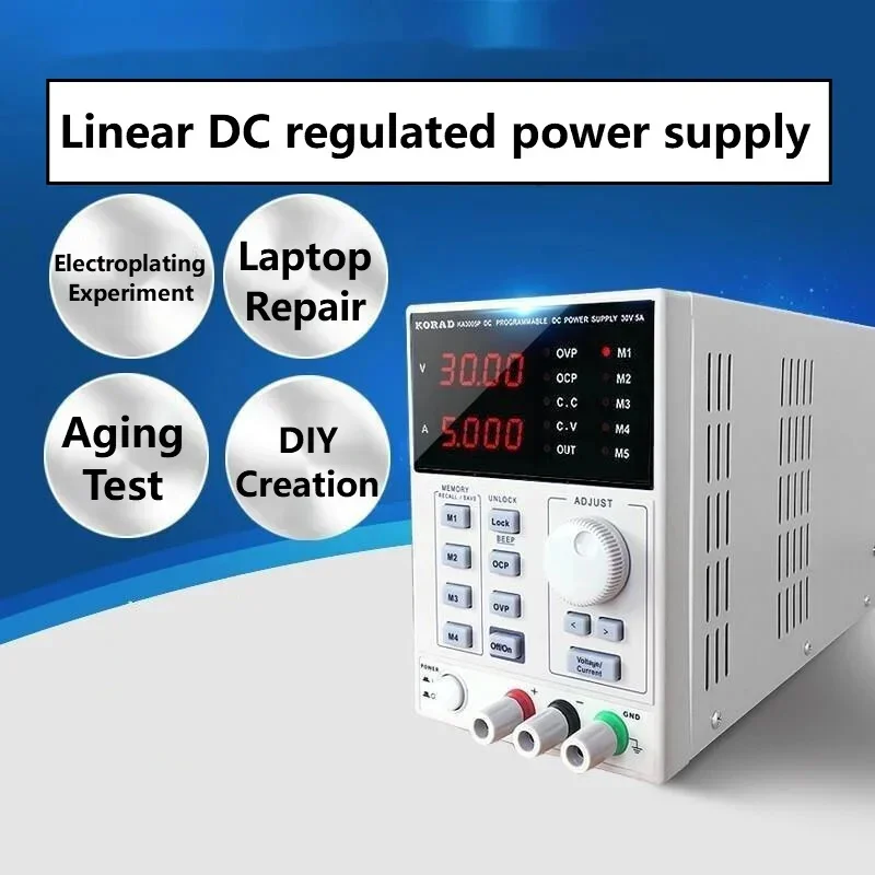 แหล่งจ่ายไฟกระแสตรงแบบปรับค่าไ - High Precision Dc Power Supply 30V 10A บทวิจารณ์และราคา